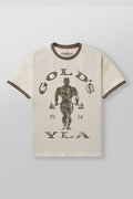 Camisetas con ribetes de Golds Gym