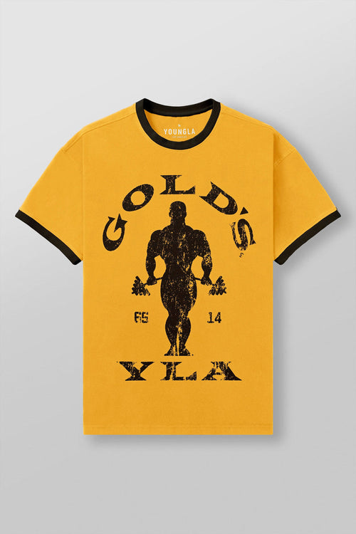 Camisetas con ribetes de Golds Gym