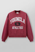 Jersey de cuello redondo vintage Uni