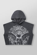 Sudadera con capucha Angel Cut-Off