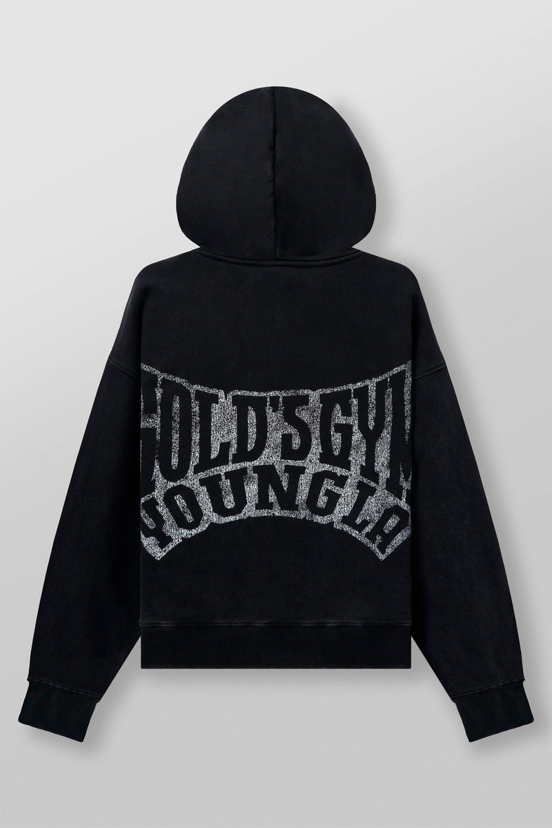 Sudadera con cremallera Golds Gym Throwback