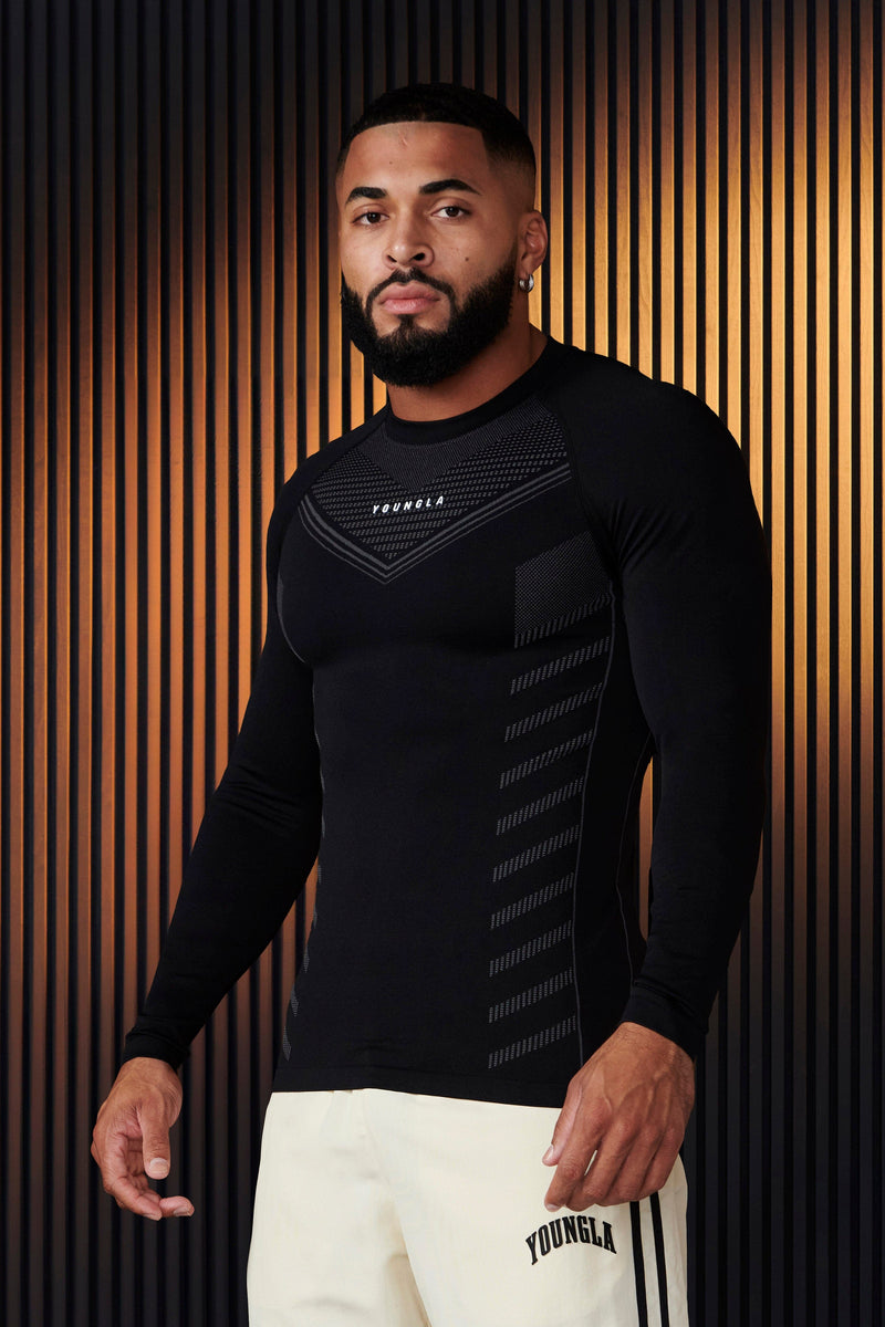 Camisetas de manga larga de compresión de superhéroe