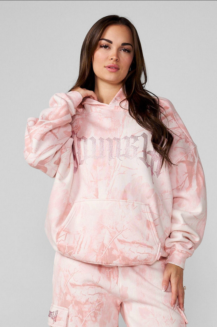 Sudadera con capucha Camo Bling
