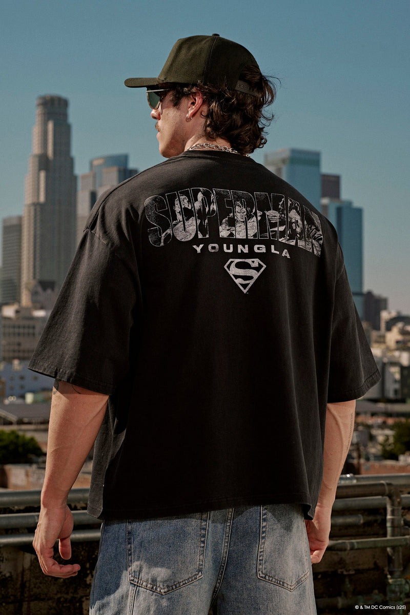 Camisetas enormes de Superman