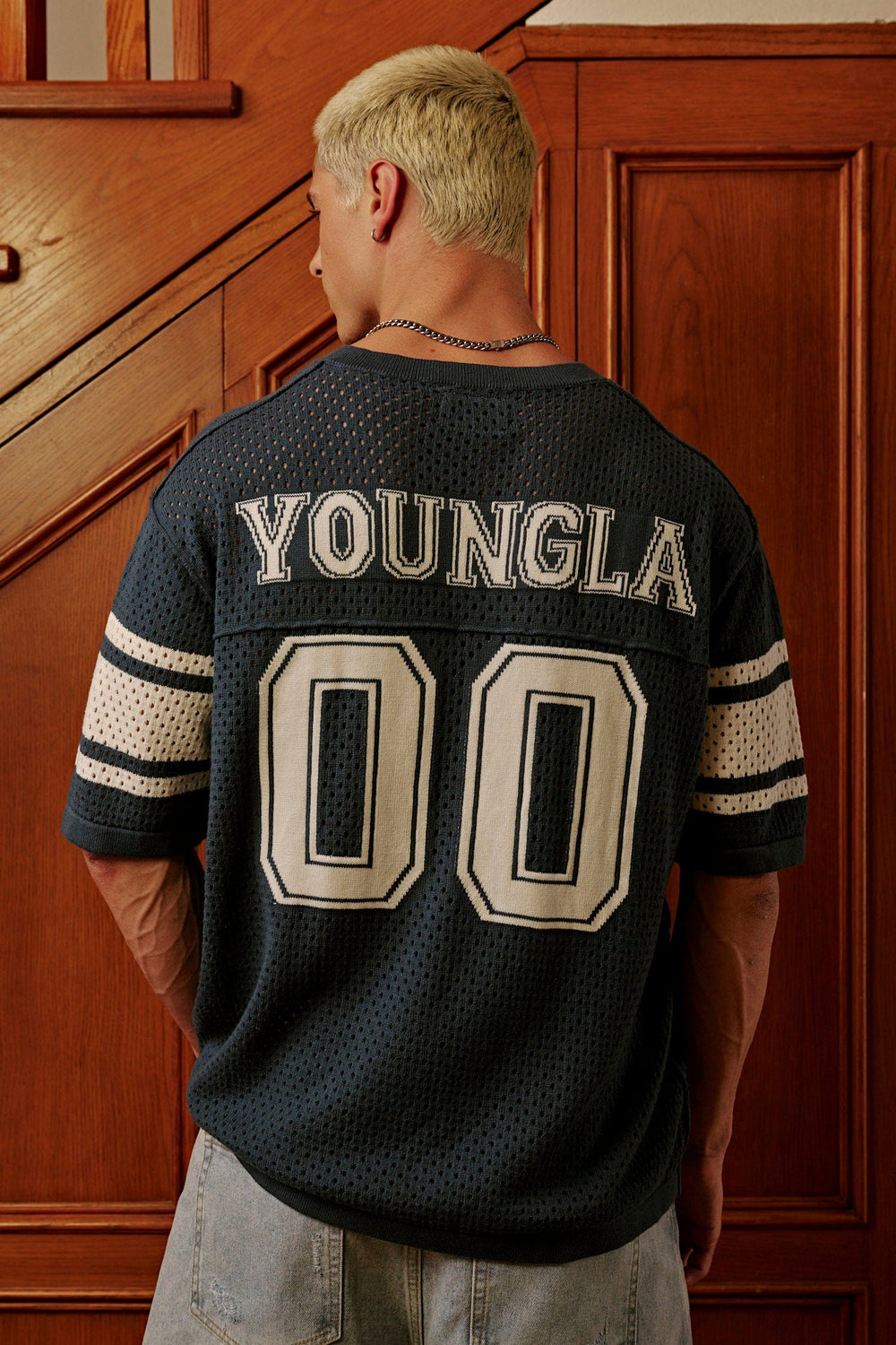 Jersey de punto universitario